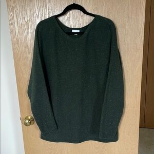 J Jill Cozy Green Sweater